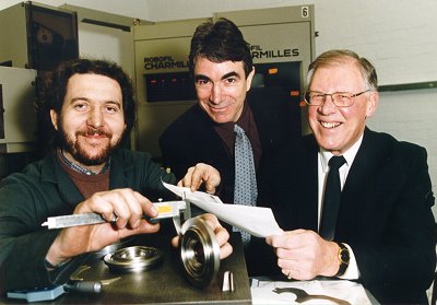 Chris Acton, David Baker and Keith Sutcliffe