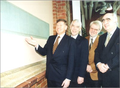Clive Benfield, Simon Brearley, Calvin Woodings and Peter Deeley