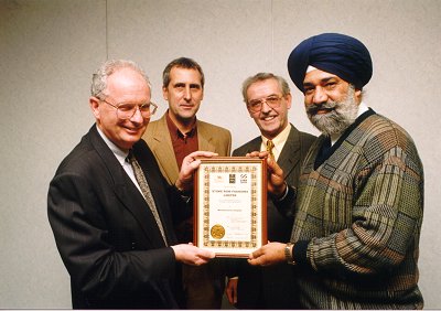 Malcolm Gillespie, David Godfrey, David Telling and Saudager Nagra