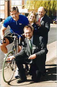 Stuart Gealy, Kerrie Kincade, Paul Williams and Nigel Stokes