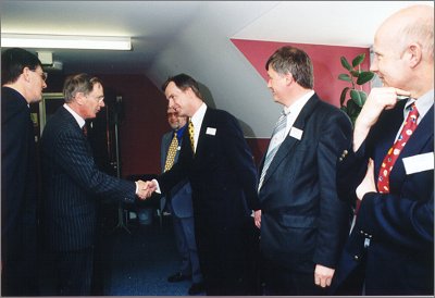 Duke of Gloucester and Jonathan Holland