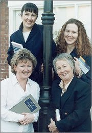 Clockwise from top left: Wendy Smith, Lucy Handley, Fay Venables and Sonia Wain 
