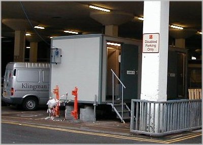 TOILETS IN BARRACKS CAR PARK, COVENTRY CITY CENTRE