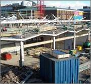 Lower Precinct awaits its new roof