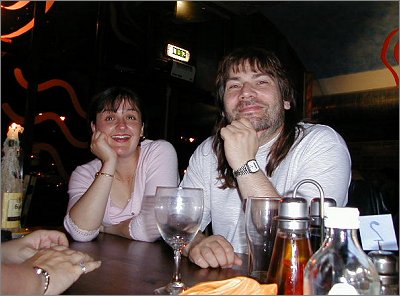 Sadie and Paul - Tabasco's - 31 May 2000