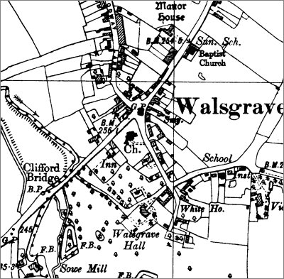 6 INCH ORDNANCE SURVEY MAP OF 1920, Walsgrave