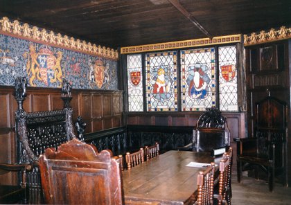 St Mary's Hall, Coventry - The Old Council Chamber - photograph by Avon Studios