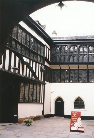 St Marys Hall, Coventry - The Courtyard - photograph by Avon Studios