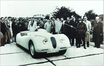 The Jaguar XK120