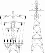 Terminal Tower (left) v Conventional Pylon (right)