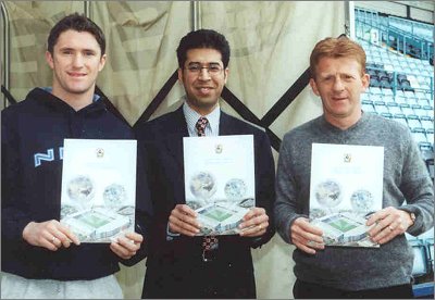 ROBBIE KEANE, RAJ ATHWAL AND GORDON STRACHAN, Coventry City FC