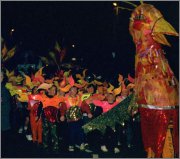 Lights and lanterns procession
