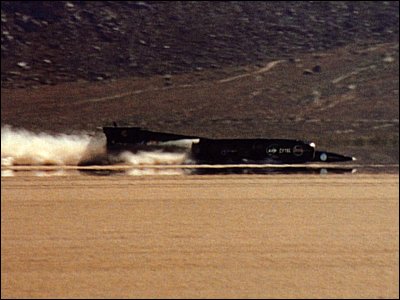 THRUSTSSC ON ITS WAY TO COVENTRY