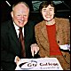 City College Coventry launch - Paul Taylor and Education Secretary Estelle Morris [photograph]