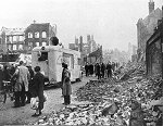 Coventry High Street after the Blitz