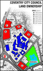 Coventry City Council Land Ownership