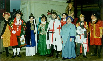 Coventry Tour Guides in historical costume
